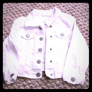 children’s place white jean jacket